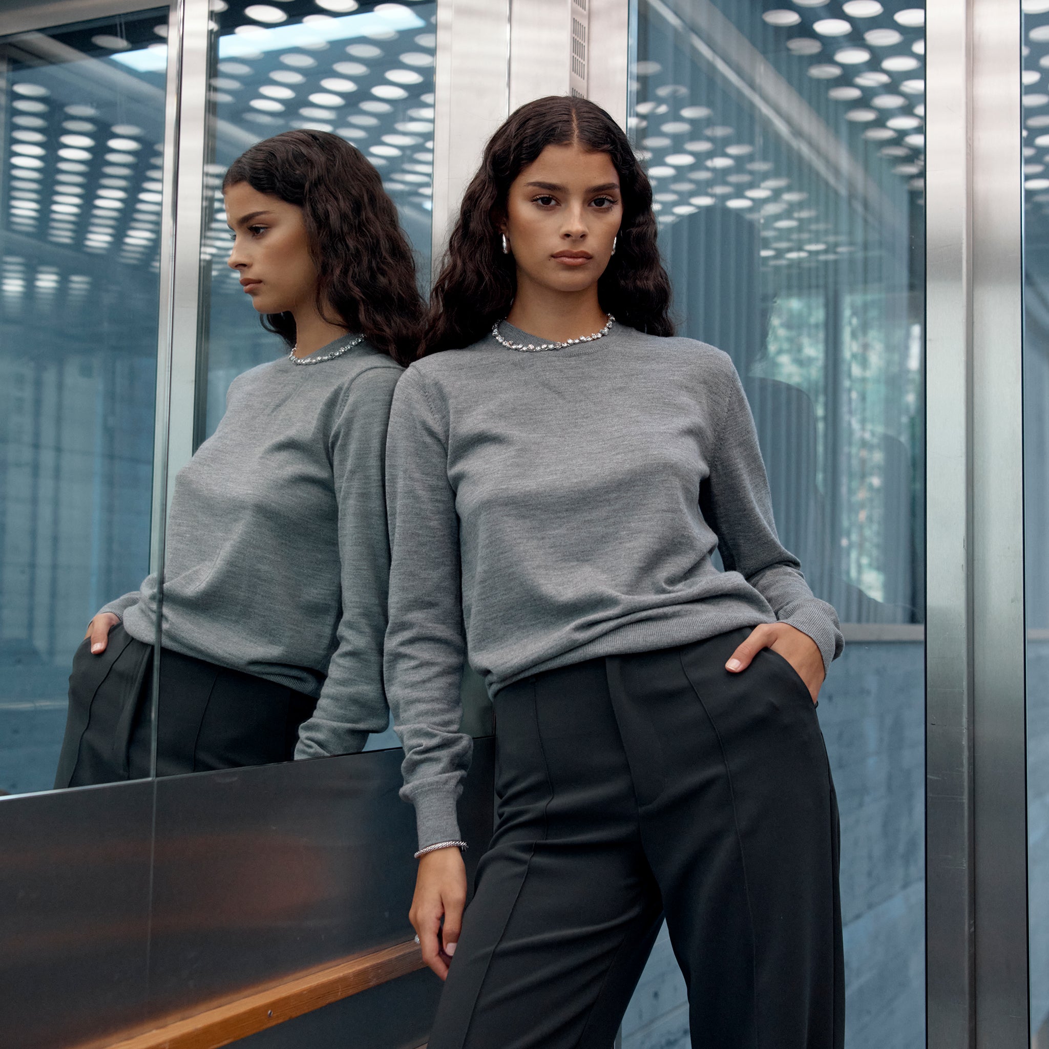 Merino Wool Crewneck - Ninepine