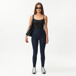 Asana Pocket Legging II Old - Midnight Blue - Ninepine