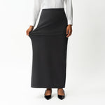 Tailored Ponte Maxi Skirt - Ninepine