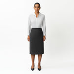 Tailored Ponte Midi Skirt - Ninepine