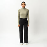 Soft Turtleneck Long-sleeve - Ninepine