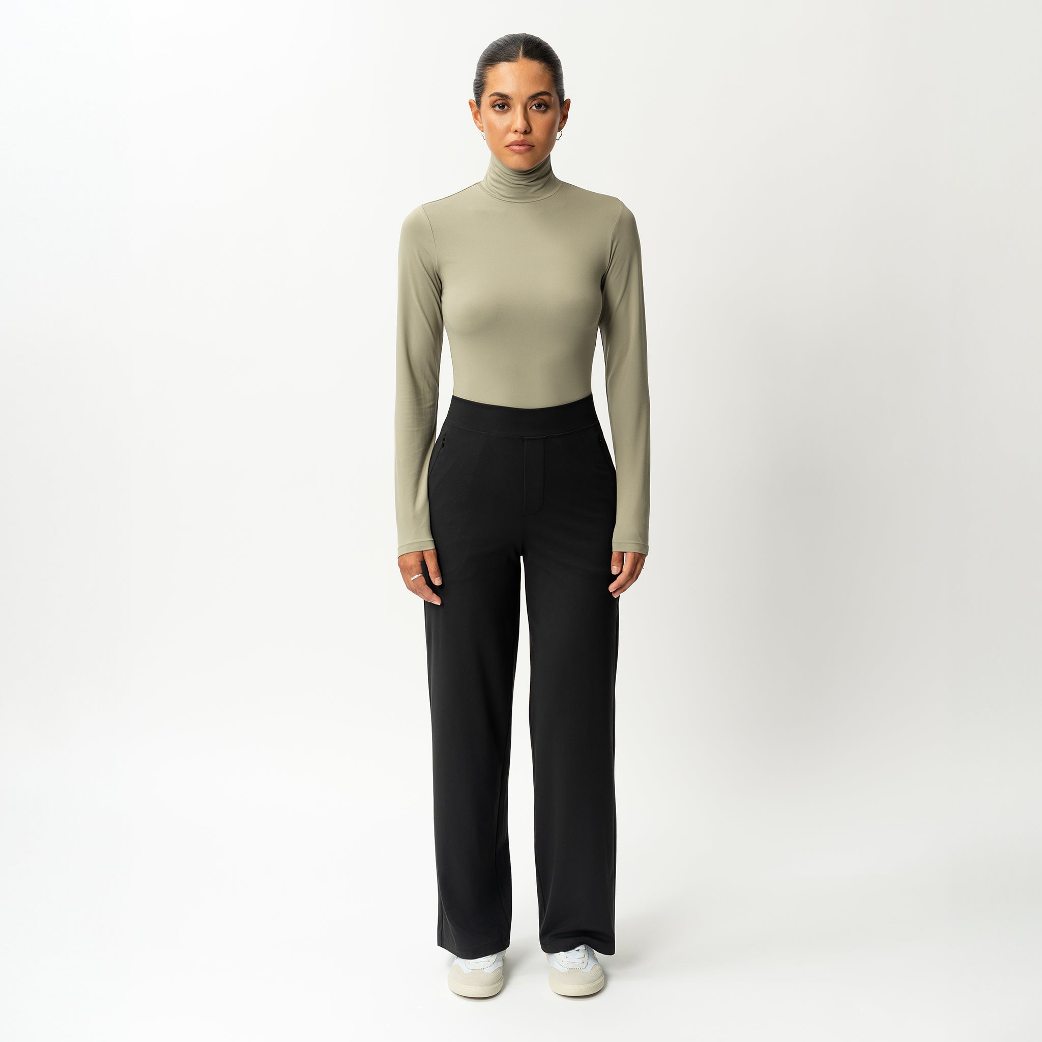 Soft Turtleneck Long-sleeve - Ninepine
