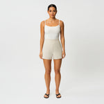 Light Ponte Shorts - Ninepine