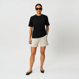 Light Ponte Shorts - Ninepine