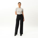 Asana Relaxed Front Crease Pant - Ninepine