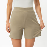 Light Ponte Shorts - Ninepine