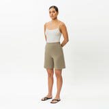 Light Ponte Shorts - Ninepine