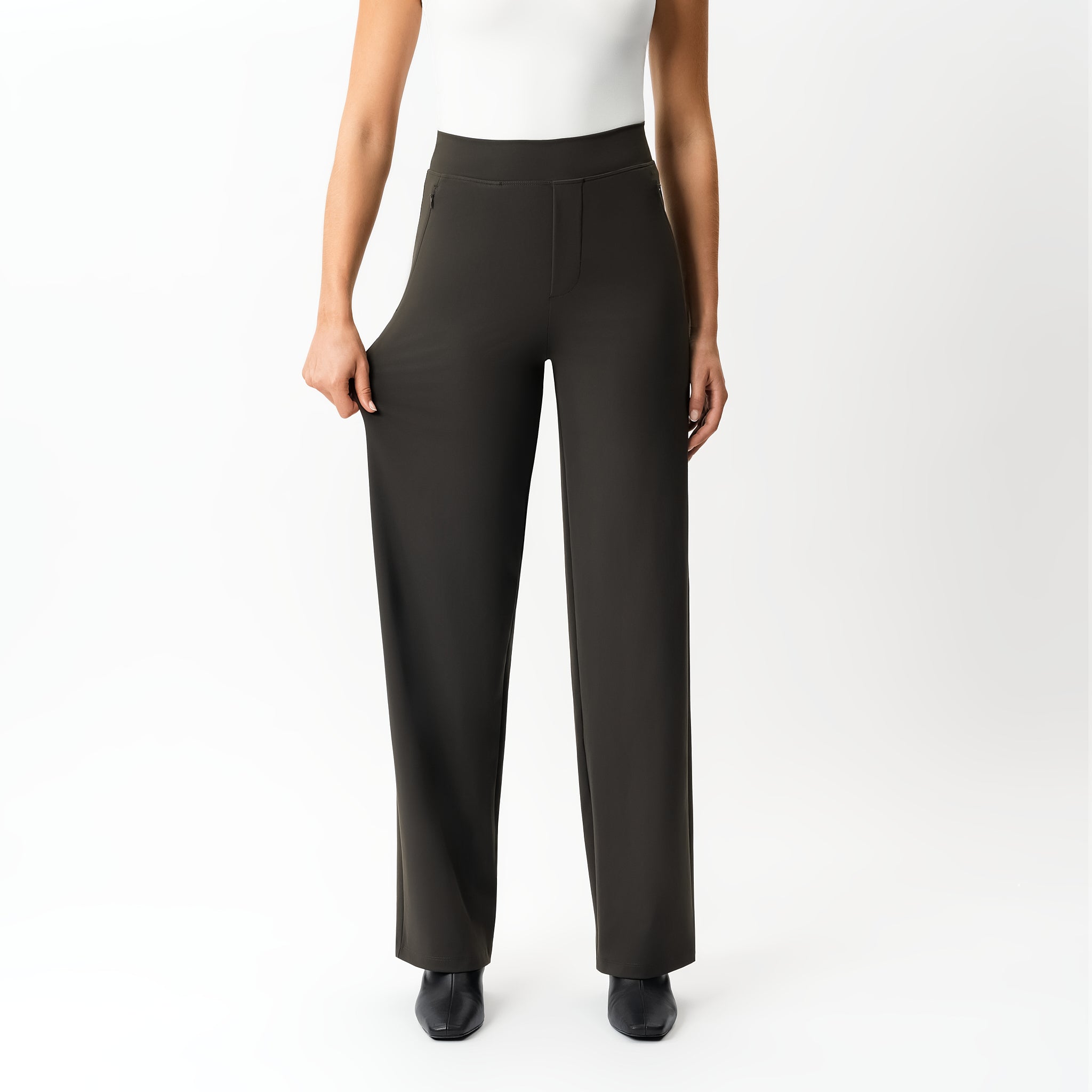 Asana Relaxed Straight Pant - Ninepine