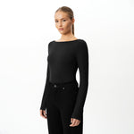 Soft Boatneck Long-sleeve - Ninepine