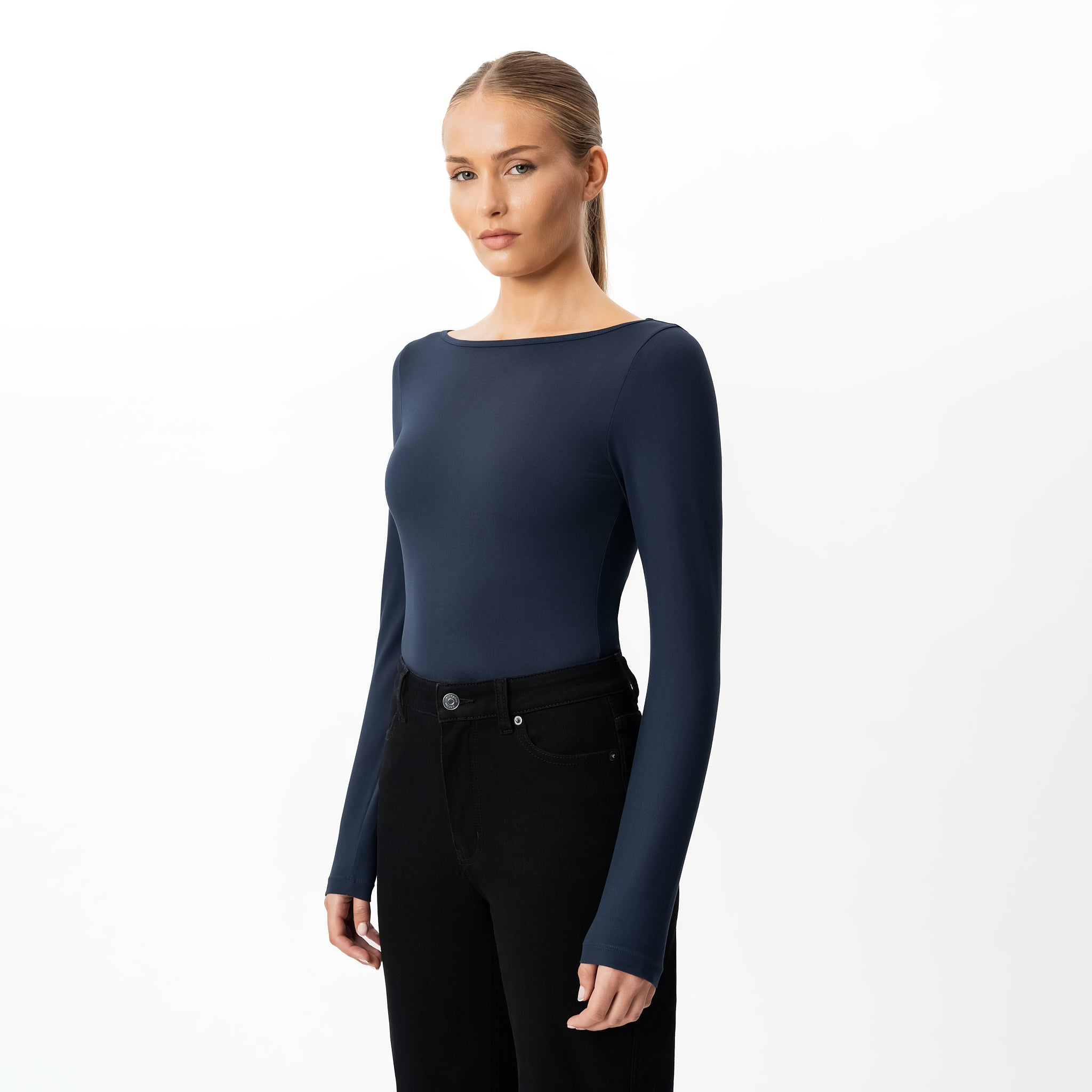 Soft Boatneck Long-sleeve - Ninepine
