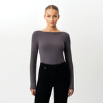 Soft Boatneck Long-sleeve - Ninepine