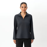 Asana Relaxed Quarter-zip - Ninepine