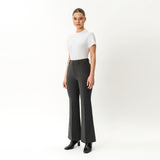 Crepe Bootcut Trouser - Ninepine