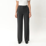 Crepe Relaxed Trouser - Ninepine