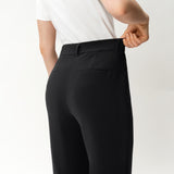 Crepe Relaxed Trouser - Ninepine