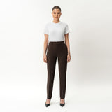 Crepe Slim Trouser - Ninepine