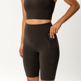 Asana Pocket Biker Short - Ninepine