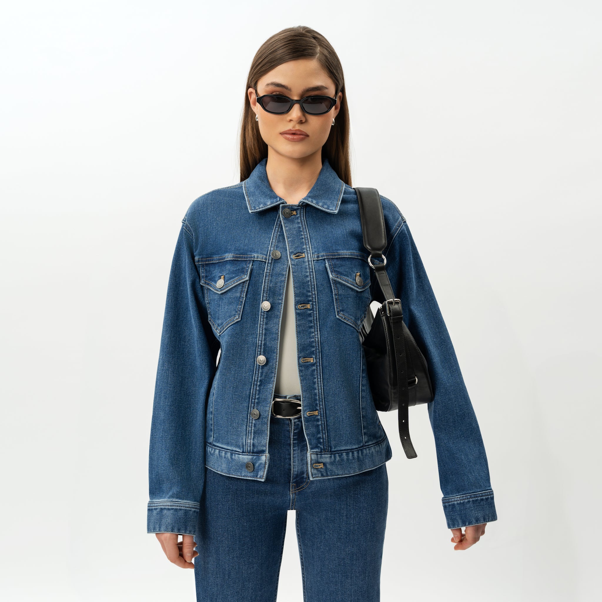 Stretchy ComfortDenim™ Jacket - Ninepine