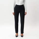 Tailored Ponte Straight Trouser - Ninepine