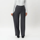 Tailored Ponte Relaxed Trouser - Ninepine