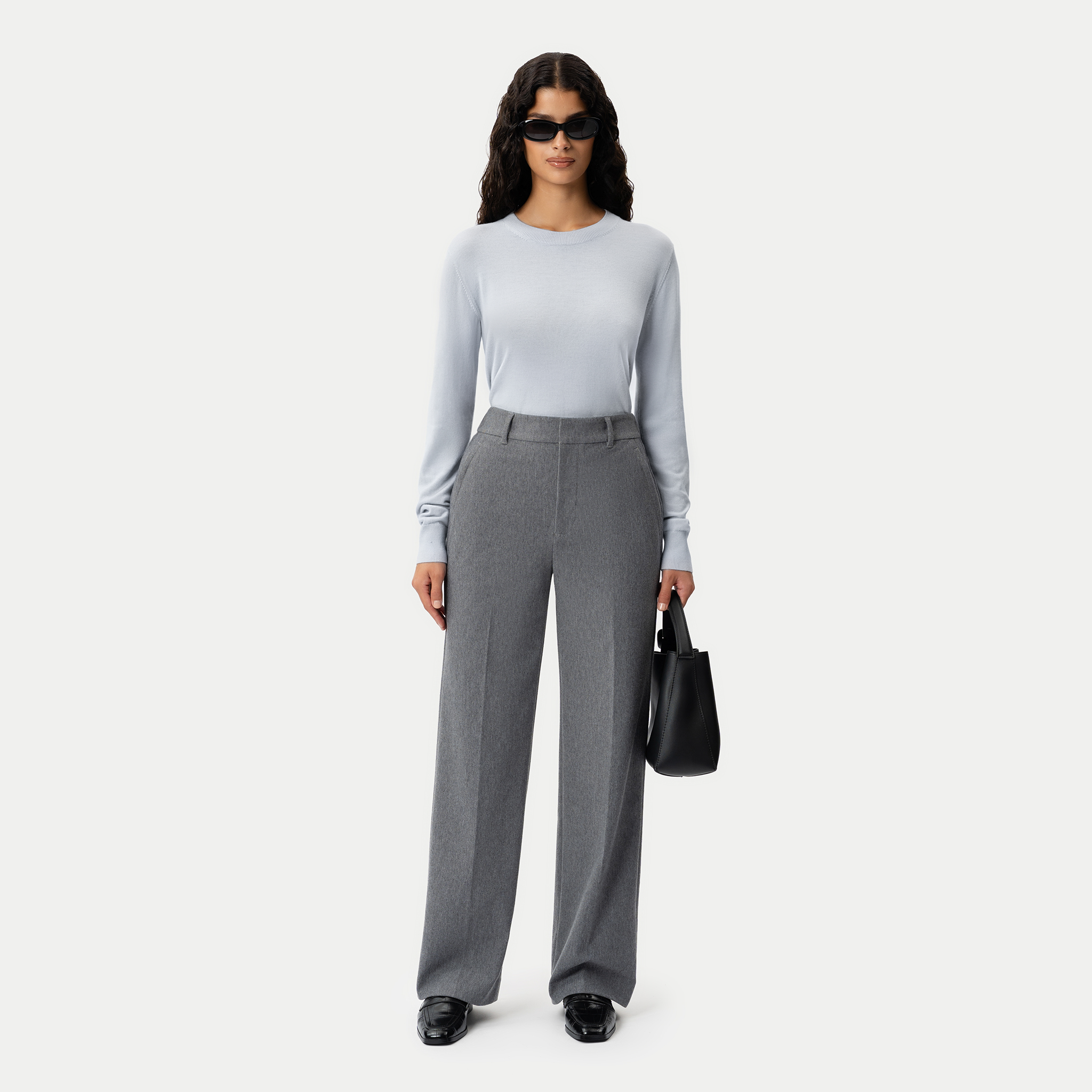 Flannel Daily Pant - Light Grey - Ninepine