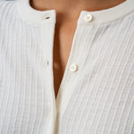 Merino Cardigan - Off-white - Ninepine