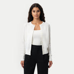 Merino Cardigan - Off-white - Ninepine
