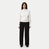 The Iconic Merino Sweater - Off-white - Ninepine