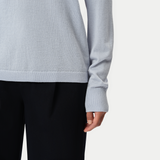 Merino Polo Shirt - Light Blue - Ninepine