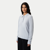 Merino Polo Shirt - Light Blue - Ninepine