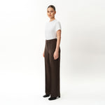 Crepe Relaxed Trouser - Ninepine