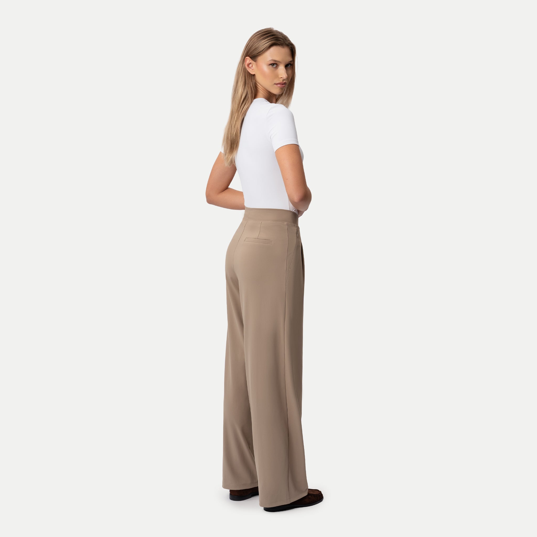 Asana Double Pleat Pant - Ninepine