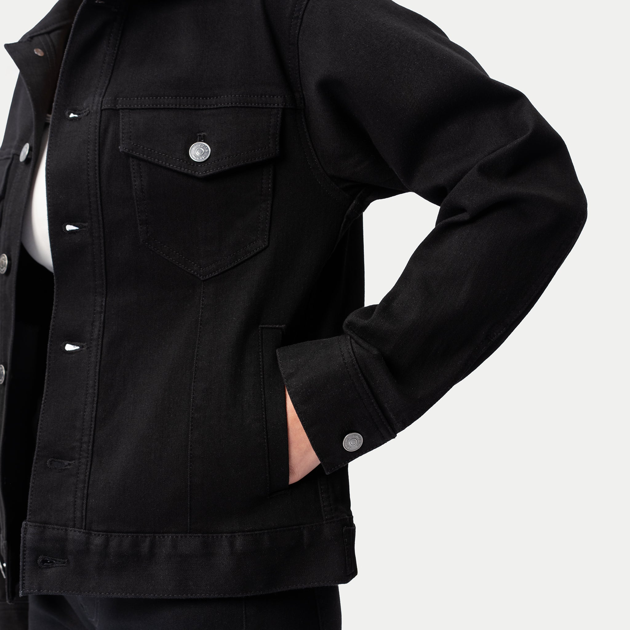 Stretchy ComfortDenim™ Jacket - Ninepine