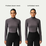 Soft Turtleneck Long-sleeve - Ninepine