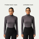 Soft Turtleneck Long-sleeve - Ninepine