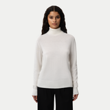 Merino Wool Relaxed Turtleneck - Ninepine