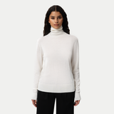 Merino Wool Relaxed Turtleneck - Ninepine