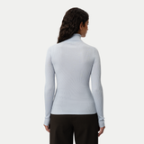 Merino Wool Ribbed Turtleneck - Ninepine
