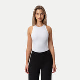 Soft Racerback Tank White
