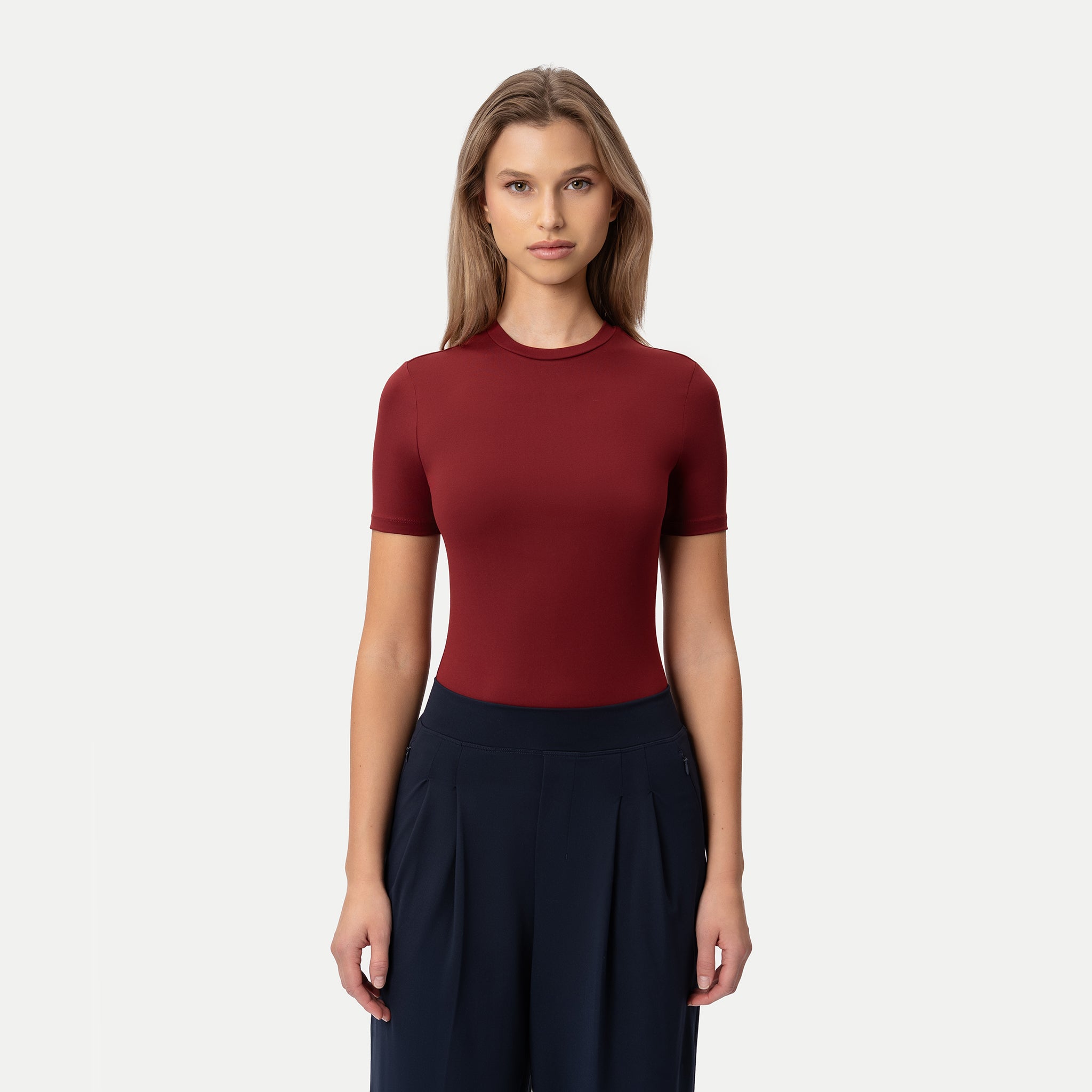 Soft T-shirt Burgundy